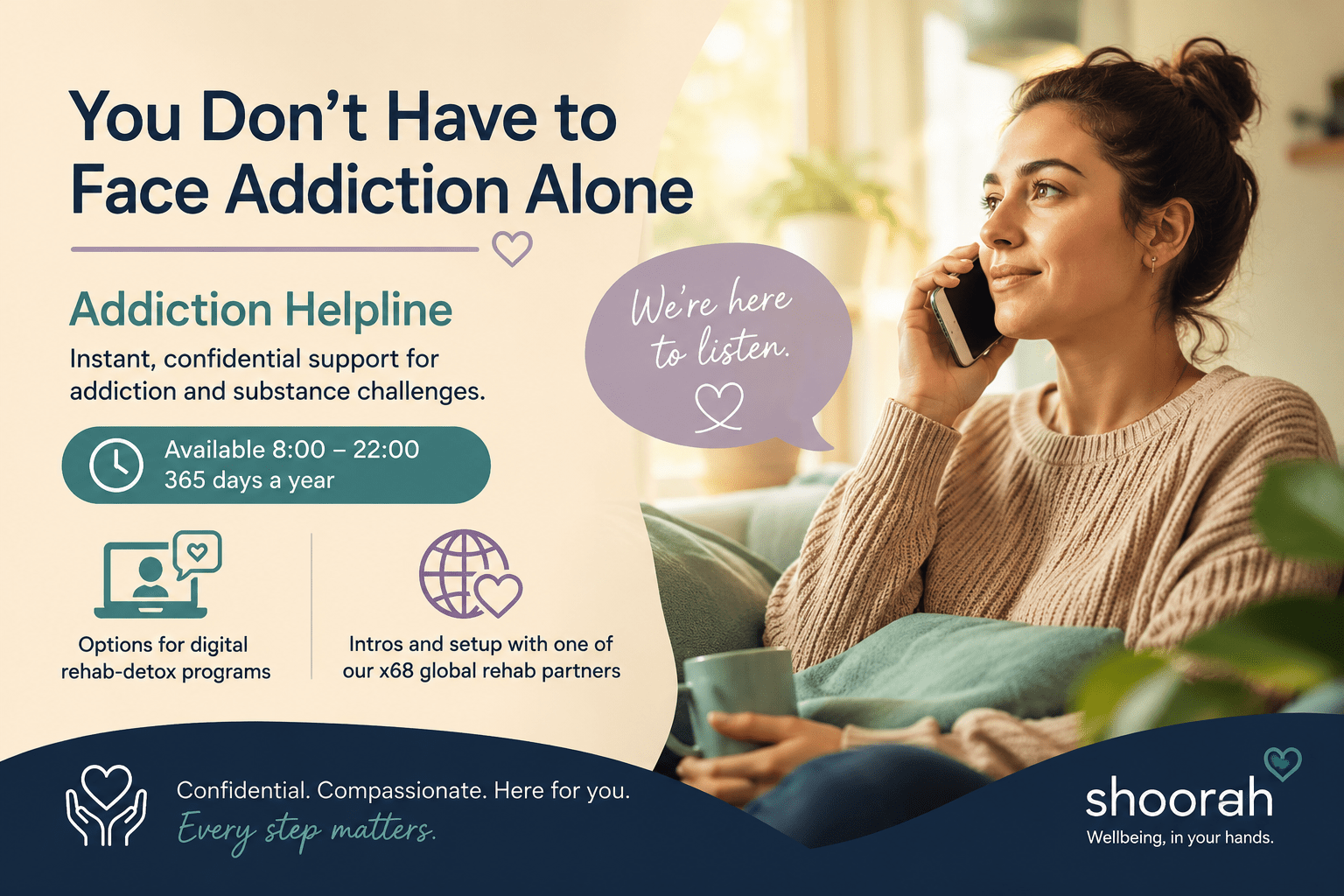 You Do Not Have to Face Addiction Alone: Finding Support When You Need It